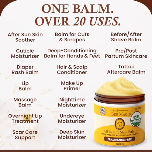 Sweet Bee Naturals natural glow after application hints at even tone