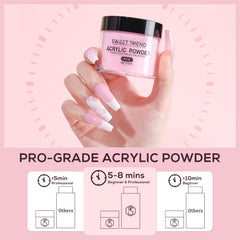 Sweet Trend acrylic nail powder nude 60g for seamless blends and natural look