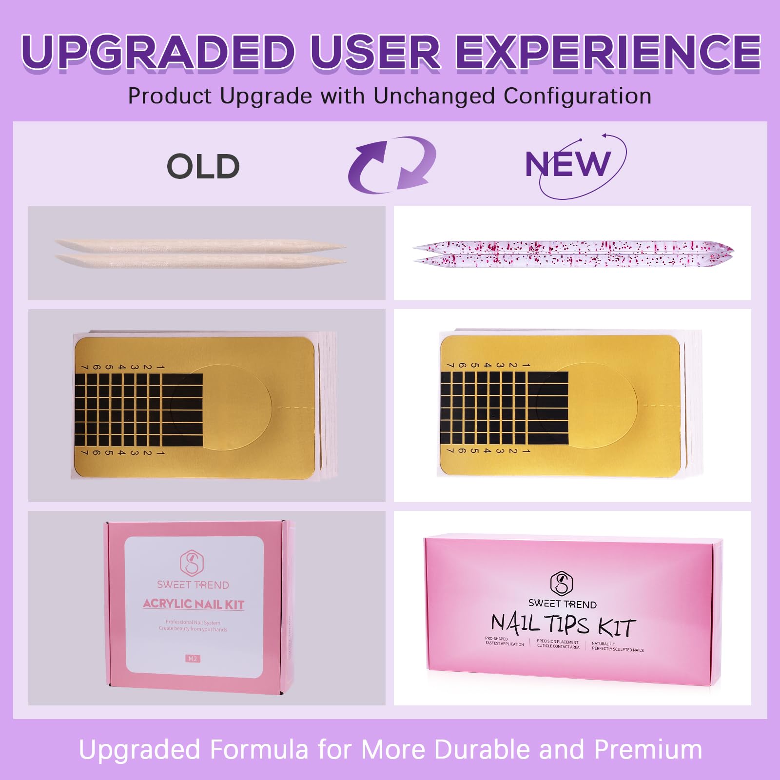 Sweet Trend crystal sticks for accurate nail art placement