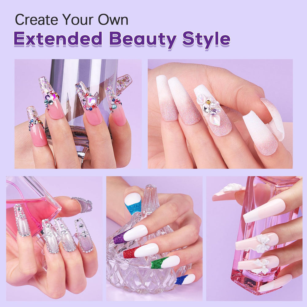 Sweet Trend glitter powder set for decorative nail art