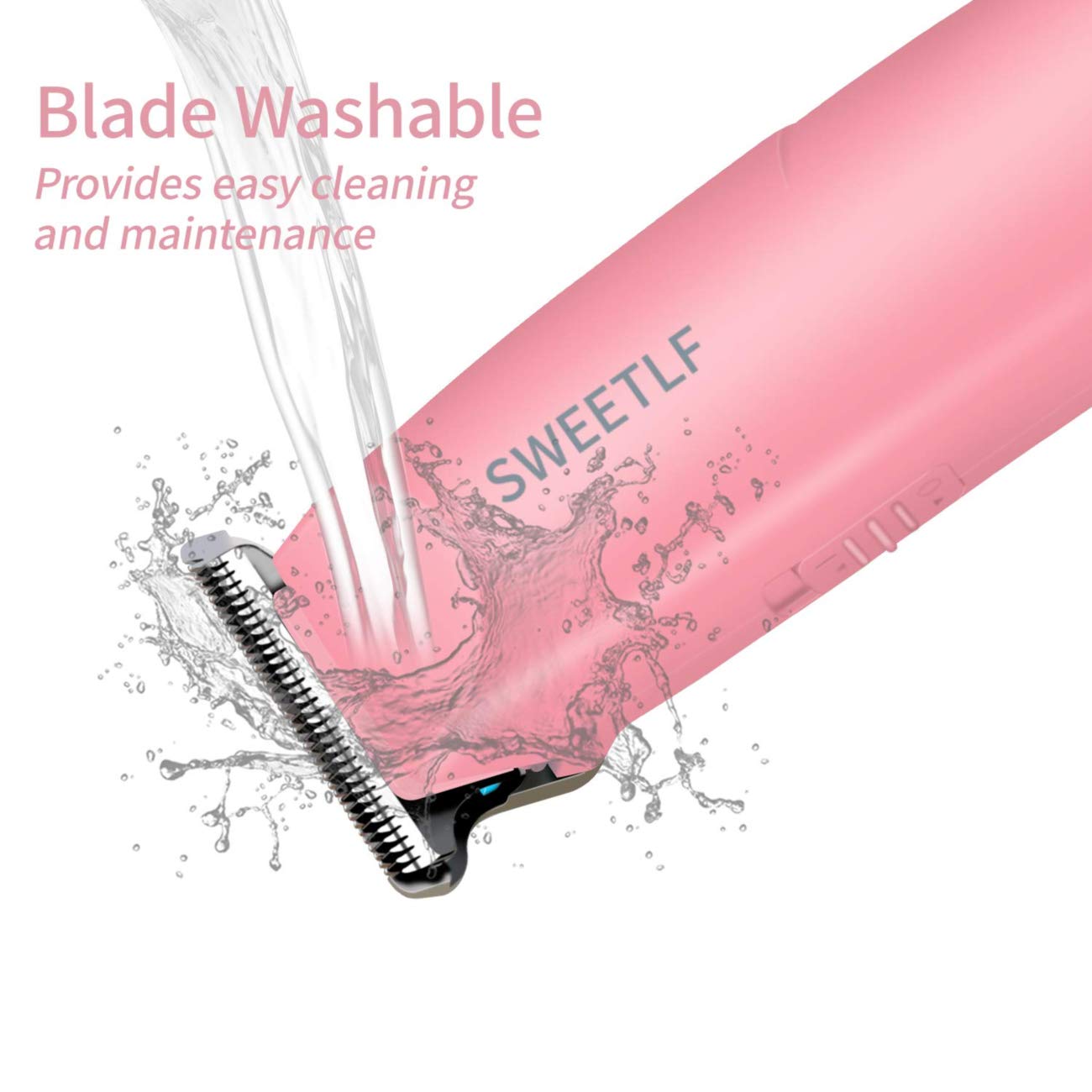 SweetLF easy-clean blade section for quick maintenance after use.