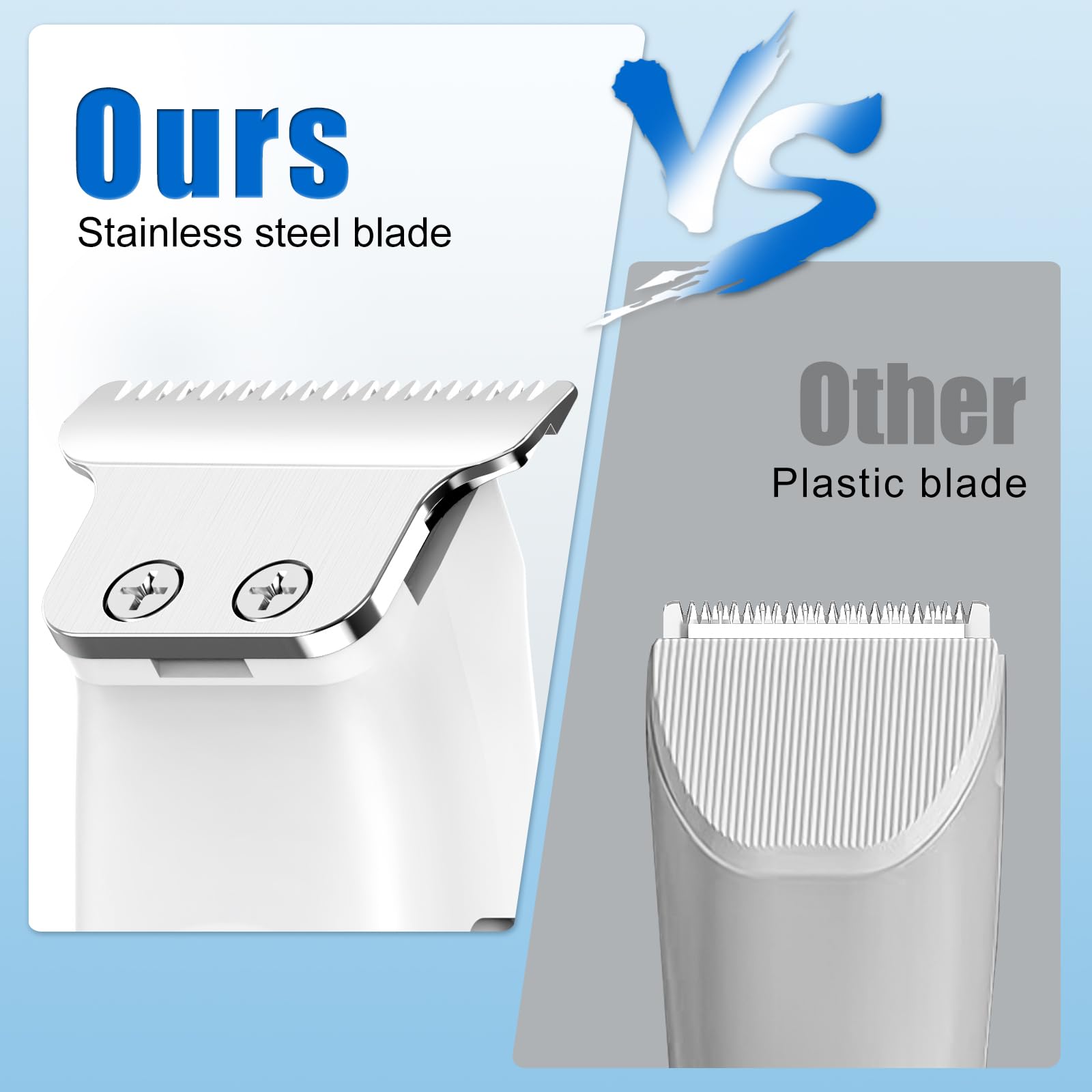 SweetLF Hair Clippers with 1mm-3mm guide combs shown for precise length control.