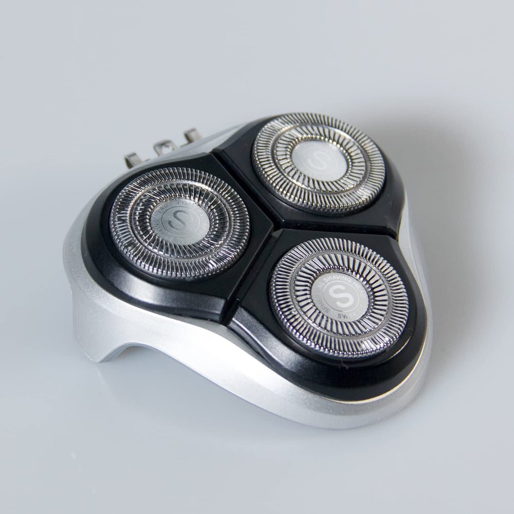 SweetLF replacement shaving head SWS7105 installation shows easy snap-in replacement