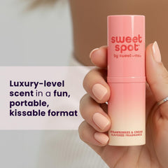 Sweetums SweetSpot on-the-go case image demonstrates travel-friendly format.