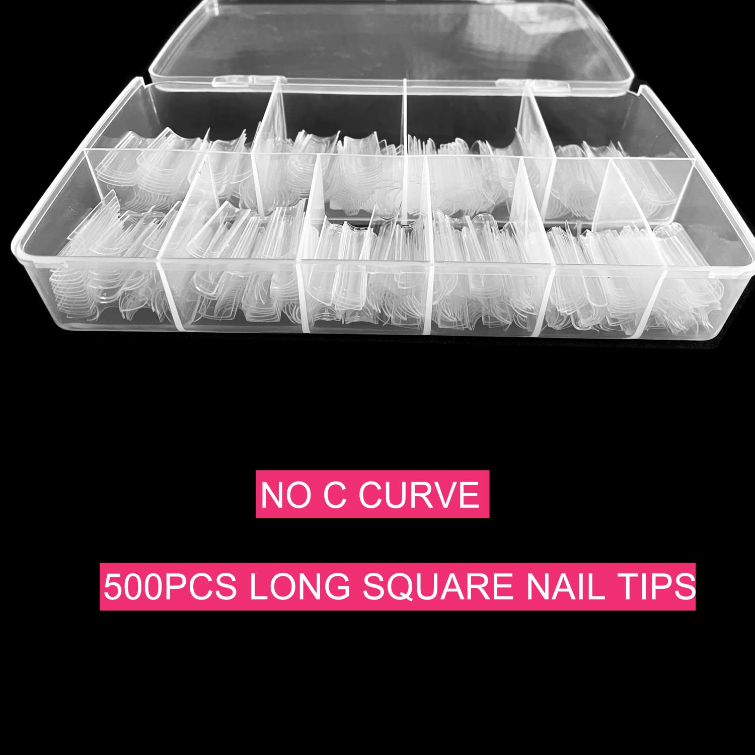 SWETIDY 500pcs tips across 10 sizes for flexible DIY and pro use.