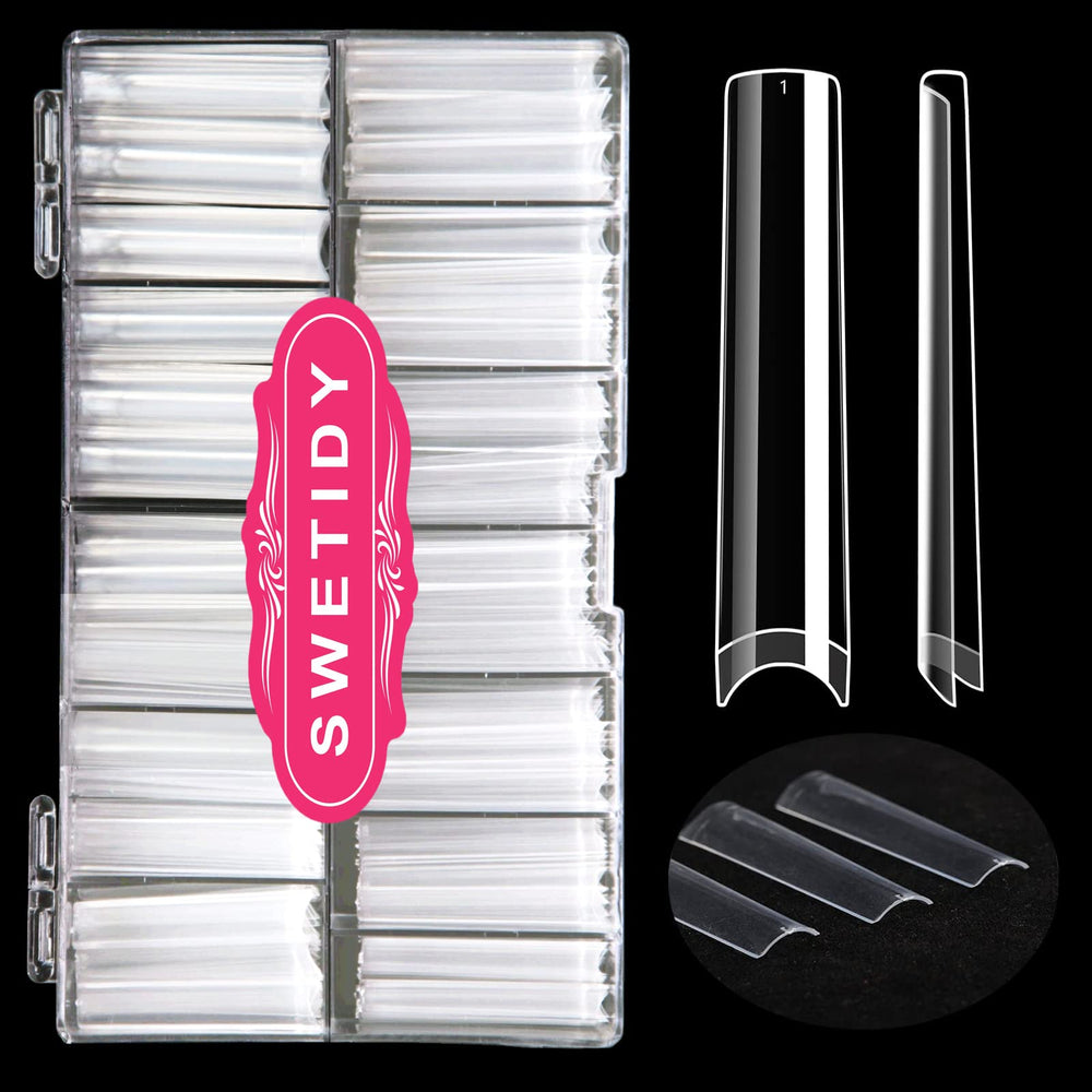 SWETIDY No C Curve 3XL nail tips case—organized salon storage for professionals.