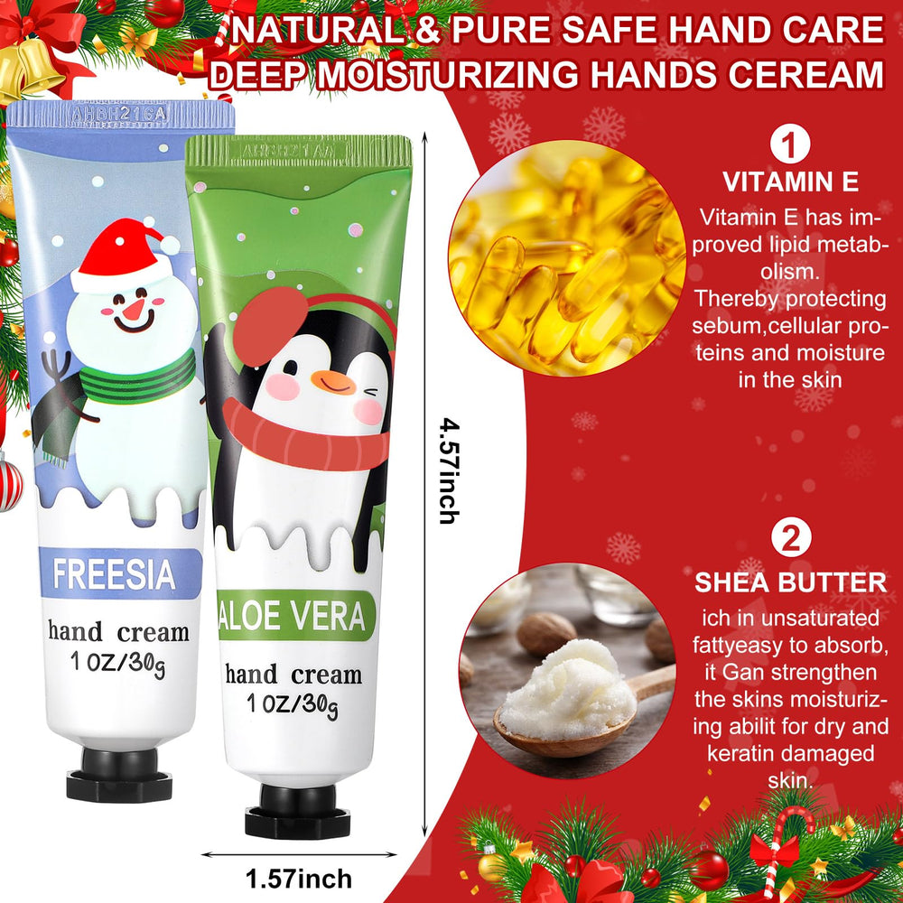 Swiffen Freesia-scented hand cream quick-absorbing formula.