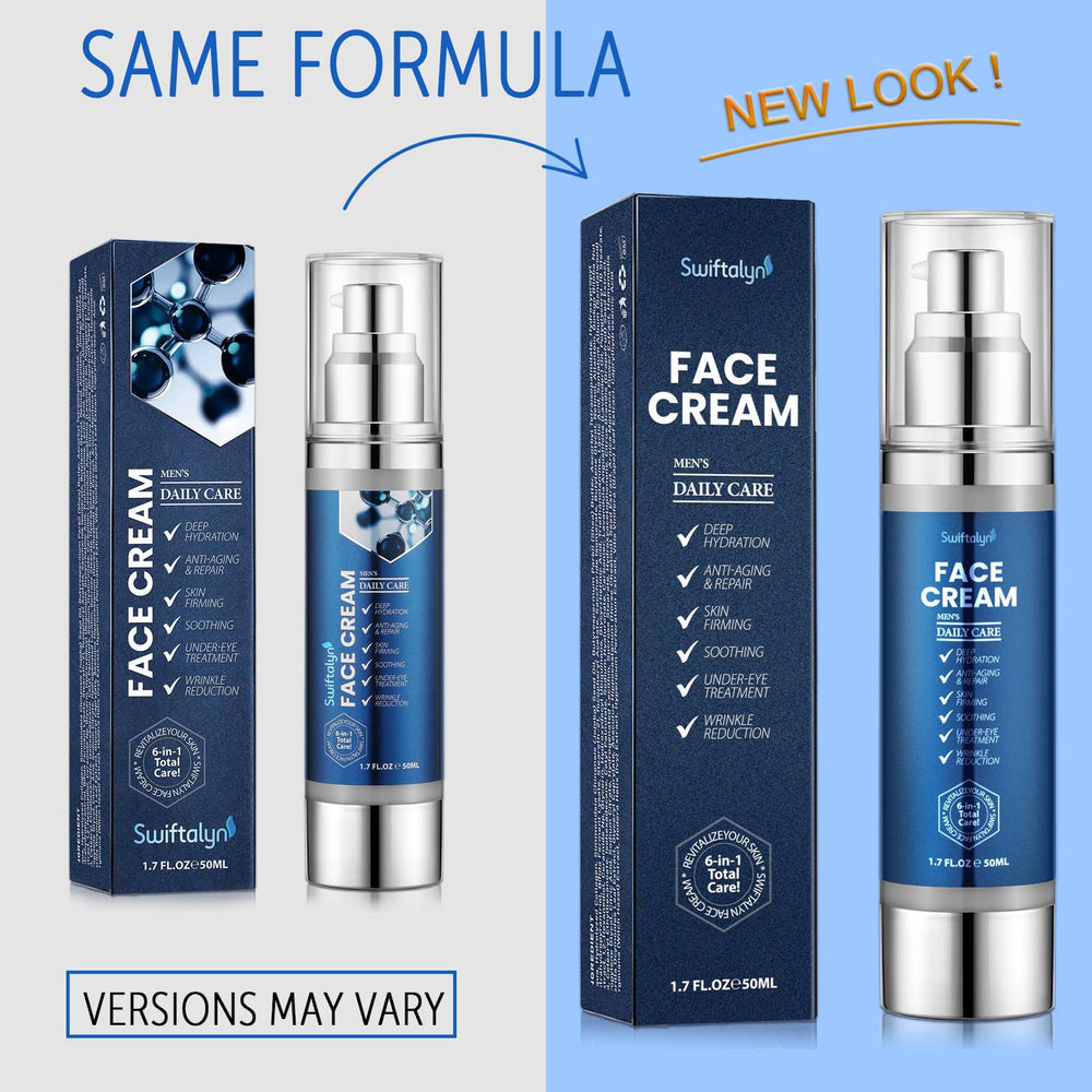 Swiftalyn 6-in-1 aftershave-ready formula reduces post-shave redness and irritation.