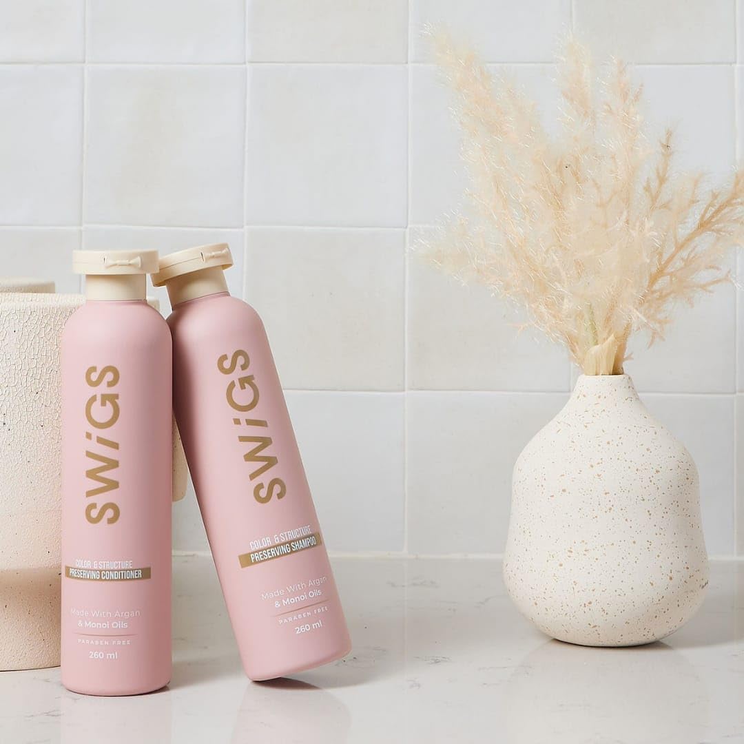 Swigs product display featuring the 2-pack set for wigs.