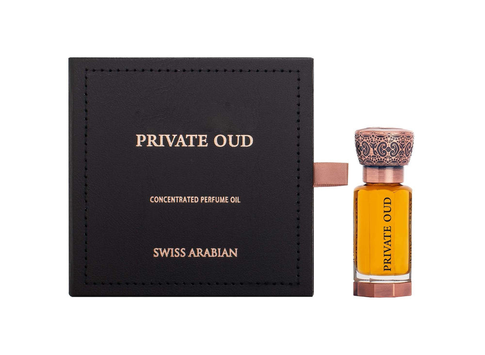 Swiss Arabian Private Oud gift box sets the mood for gifting.