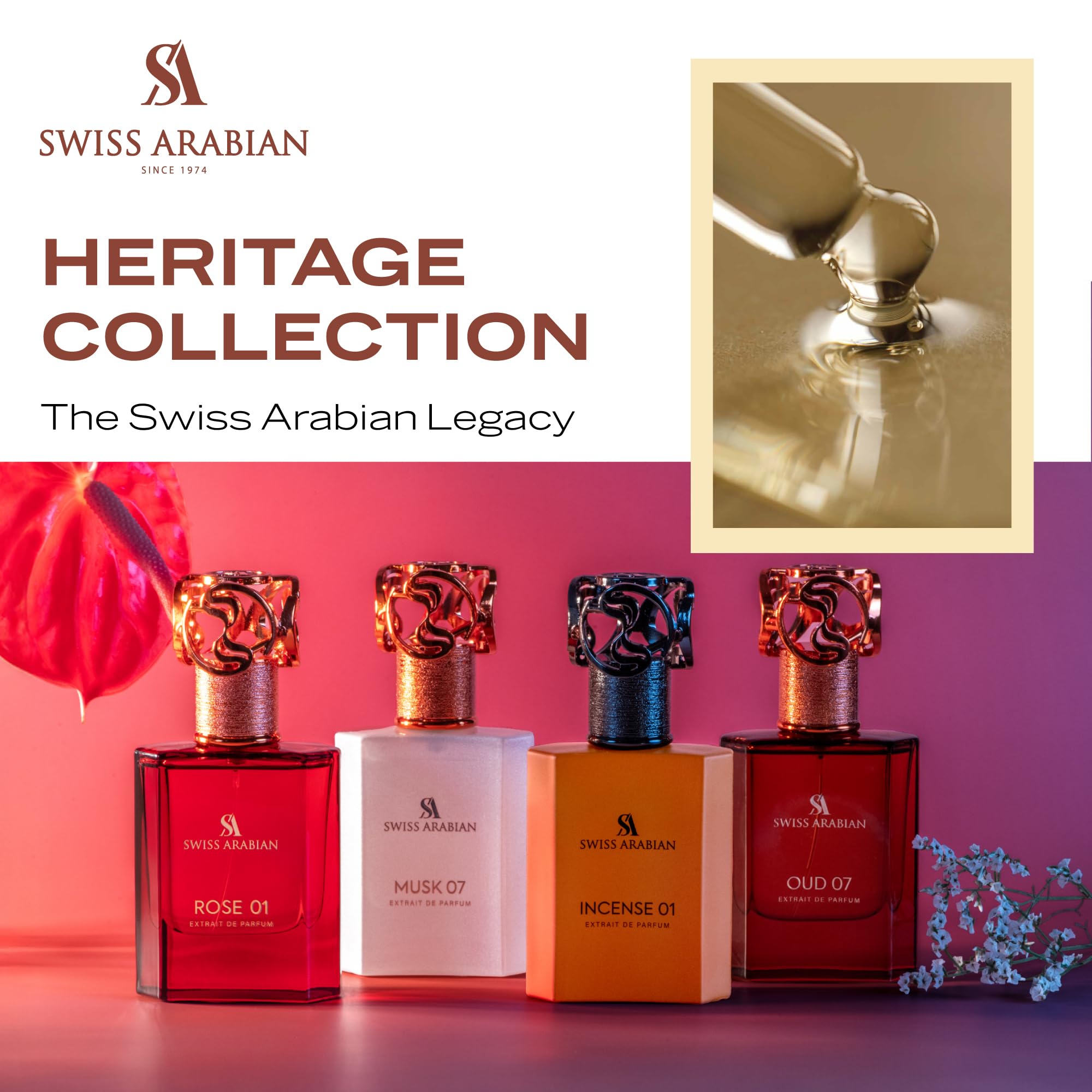 Swiss Arabian Rose 01 gift-ready packaging ideal for special occasions.