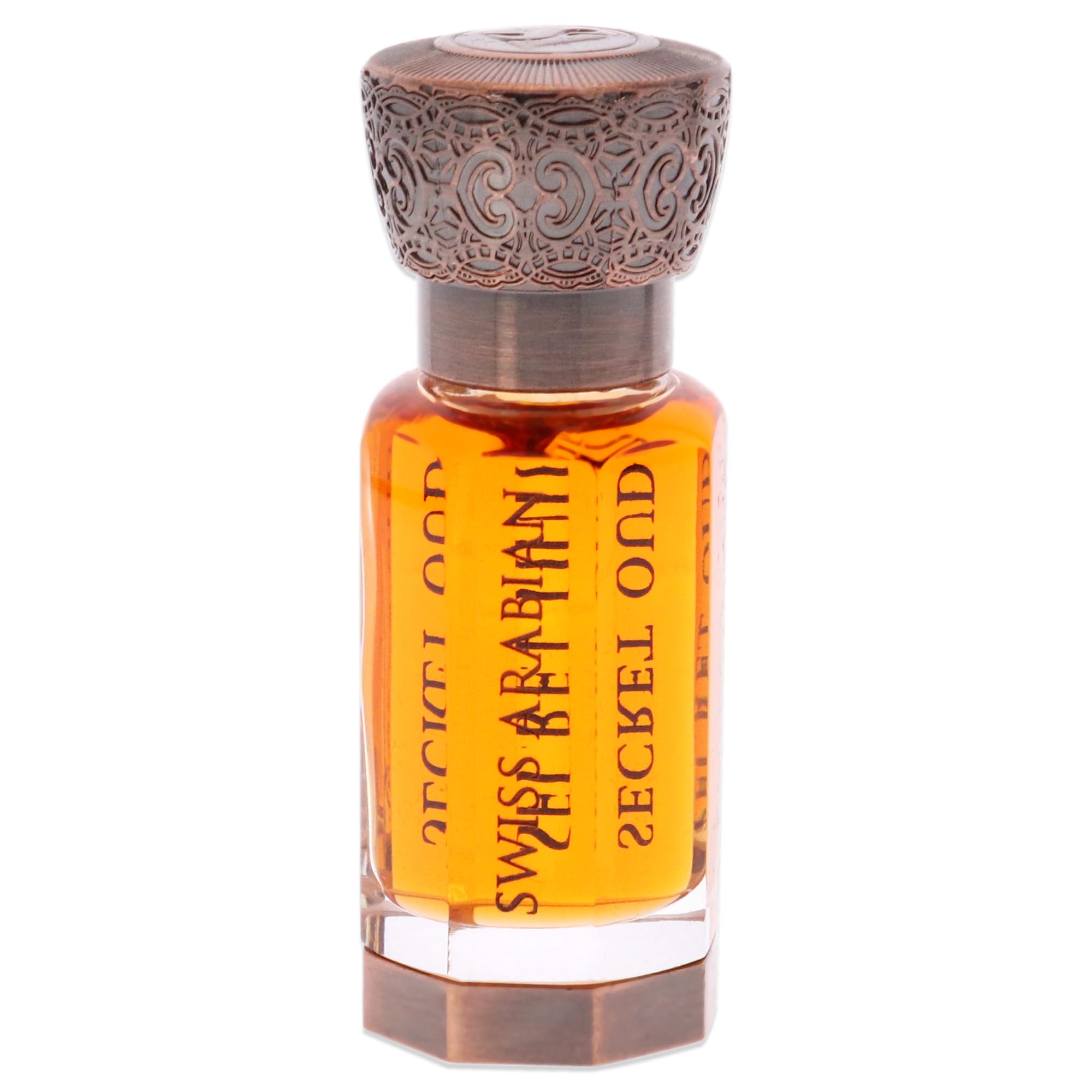 Swiss Arabian Secret Oud-spice-pepper image highlights intriguing spice notes.