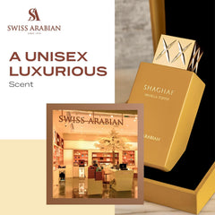 Swiss Arabian Shaghaf Vanilla Toffee ingredient map highlights vanilla and coffee richness.