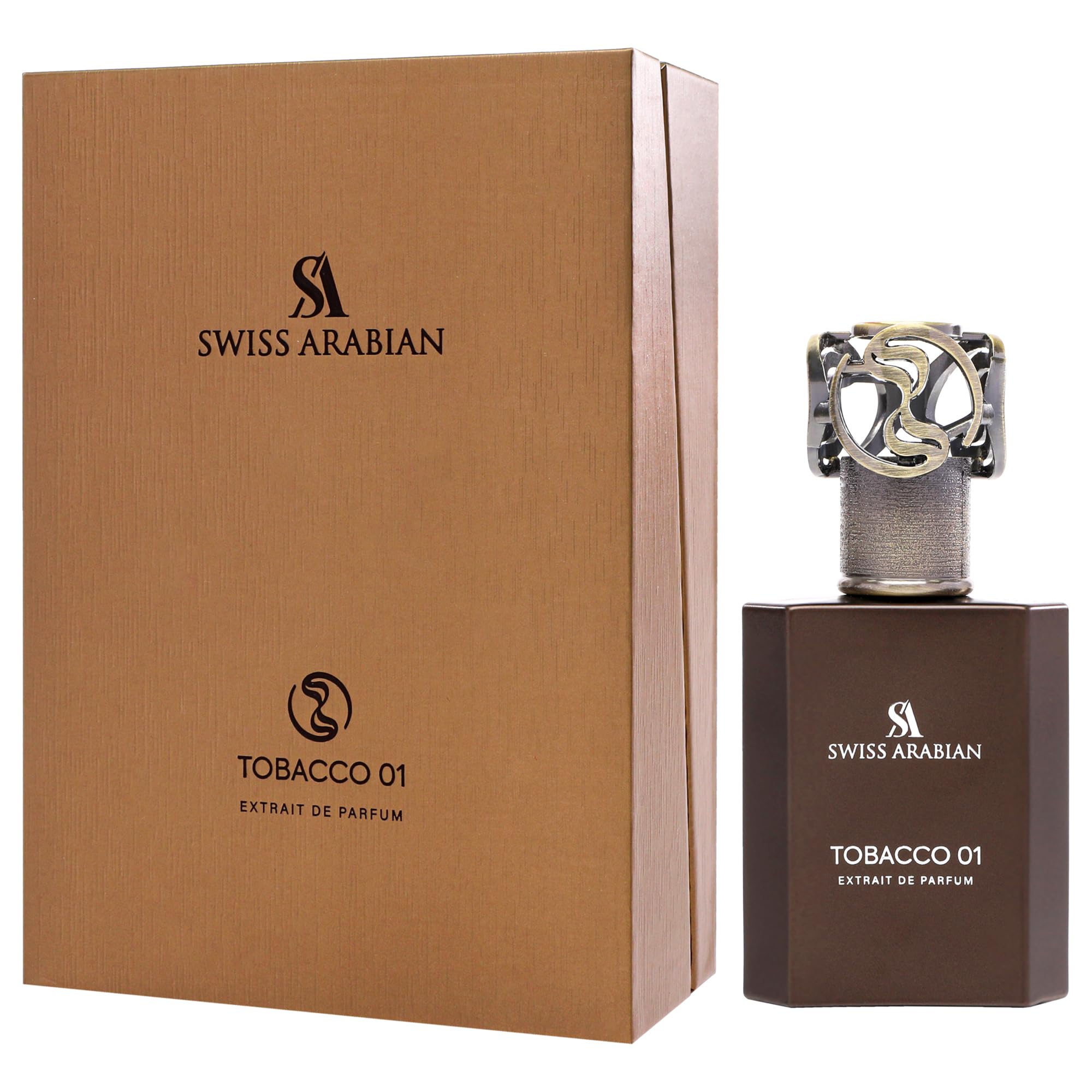 Swiss Arabian Tobacco 01 extrait de parfum promises concentrated, long-lasting presence throughout the day.