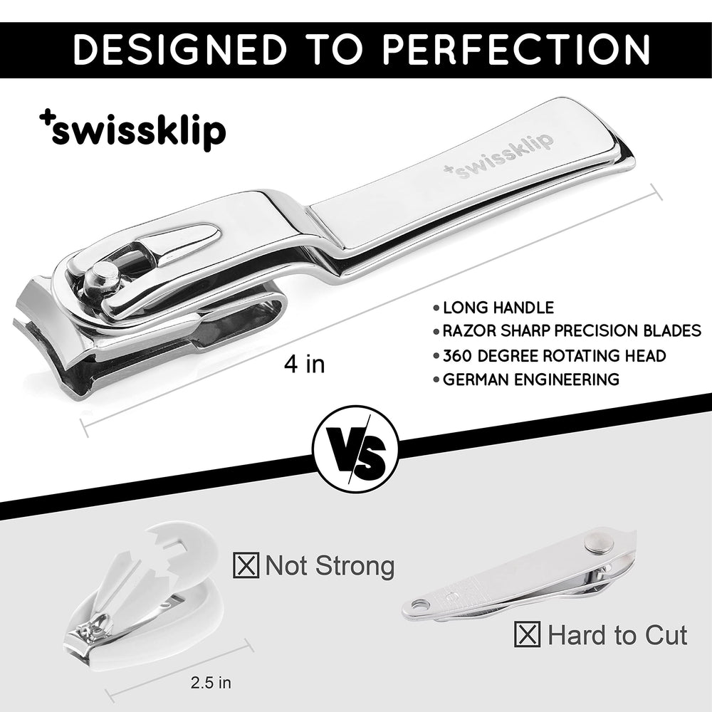 Swissker nail clippers packaged as a thoughtful senior gift option.