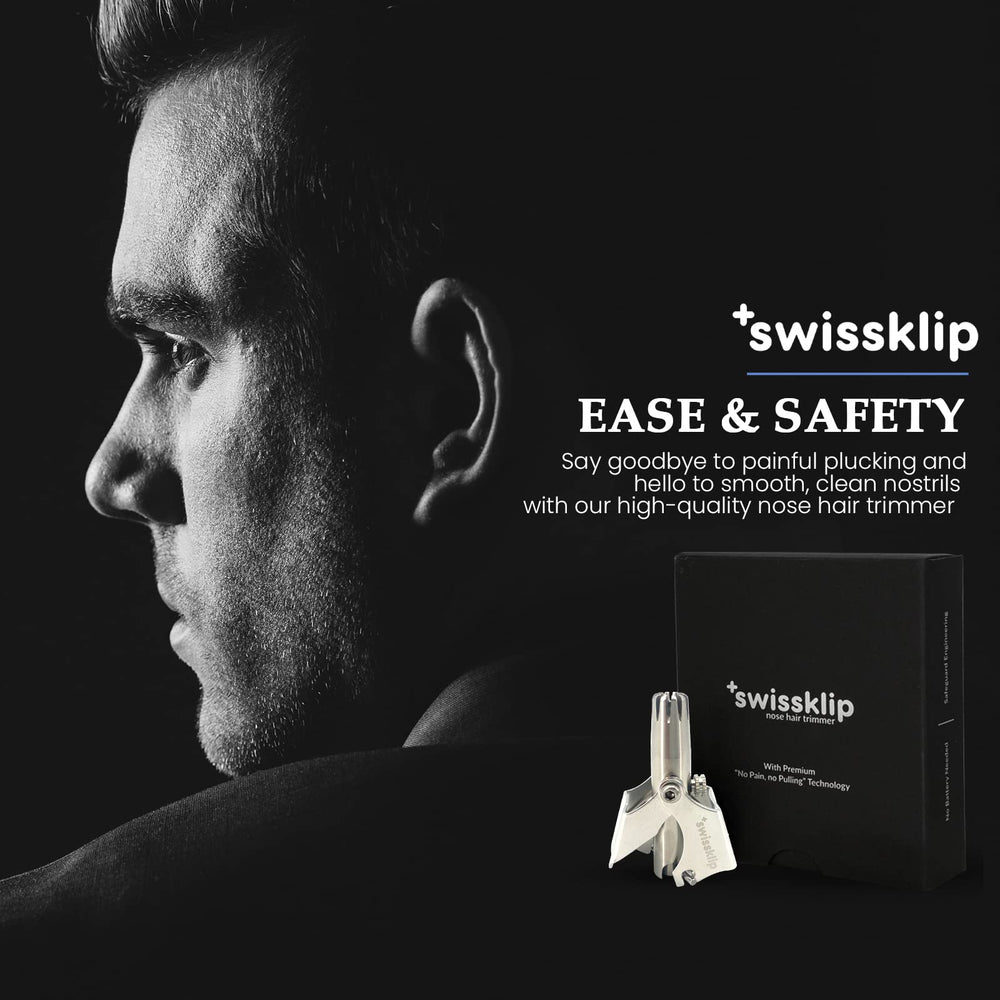 Swissklip Swissker nose trimmer sleek design complements modern routines