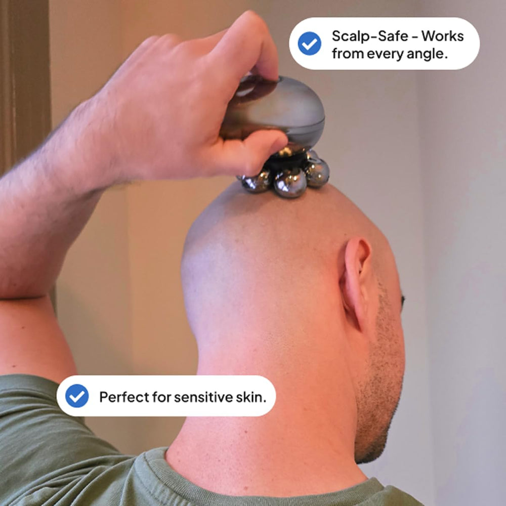 Swissker SK7 PRO top view highlights compact grip for comfortable handling.