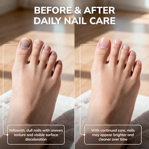 Swissklip KlearNail application on nails shows easy roll-on use.