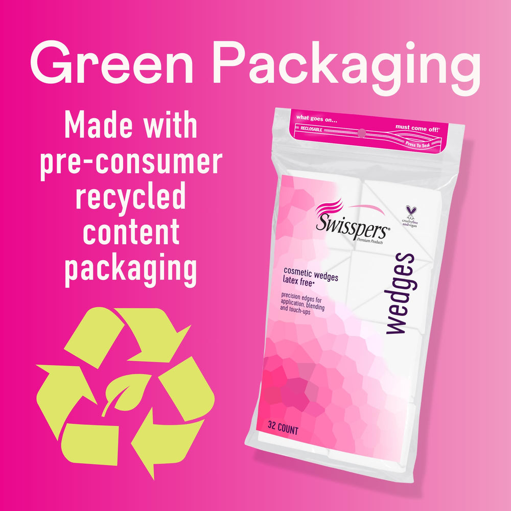 Swisspers wedges washable and reusable for ongoing use