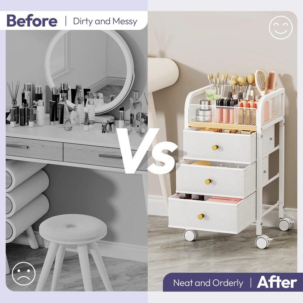 SWTYMIKI gift-ready beauty organizer cart suitable as a thoughtful present