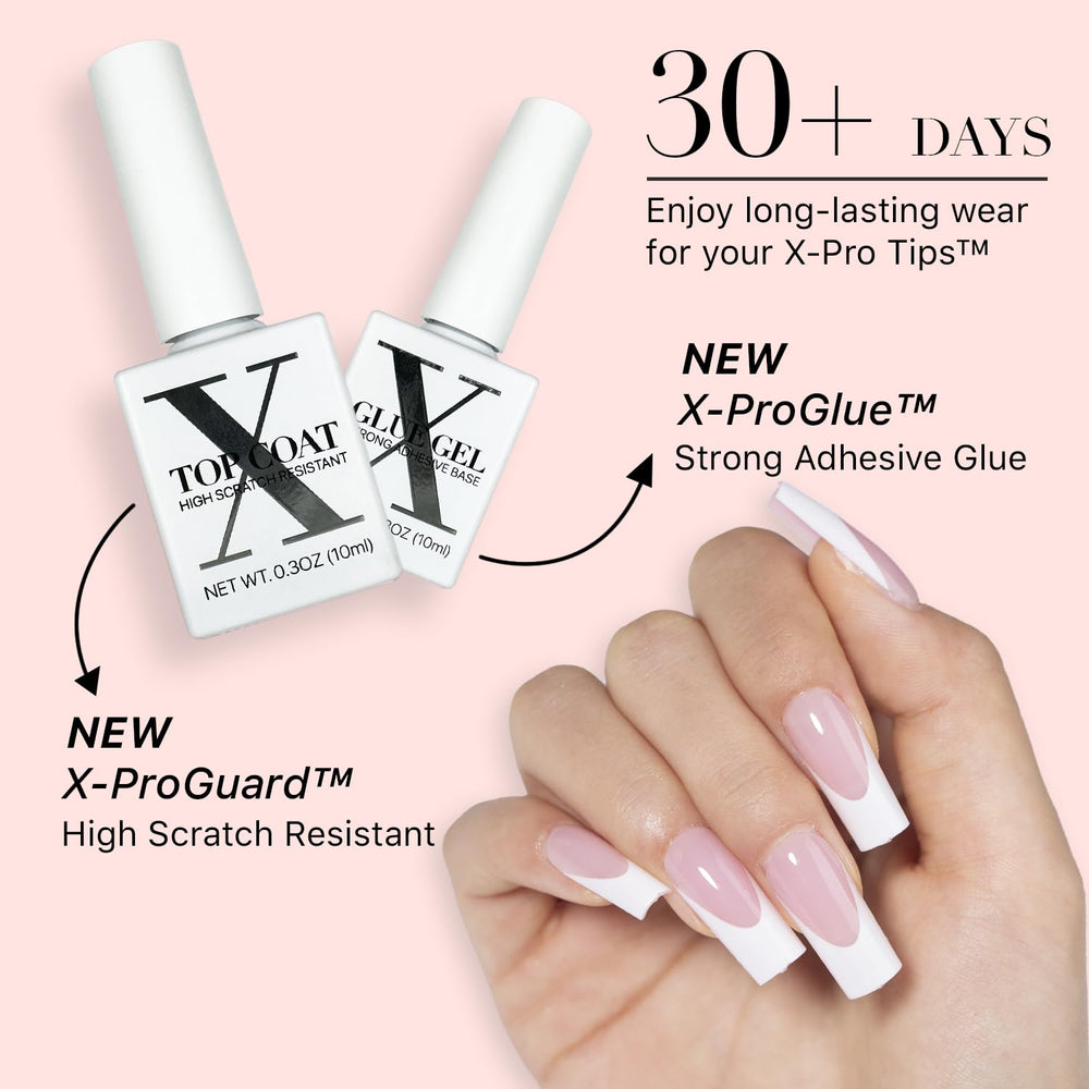 SXC Cosmetics durable lightweight nails offer natural feel and seamless finish.
