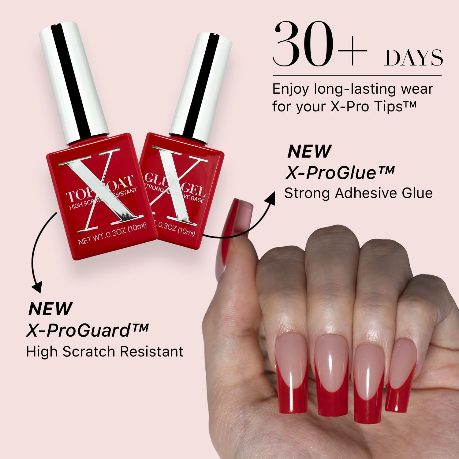 SXC Red Series 15 sizes demonstrated for precise fit and natural look