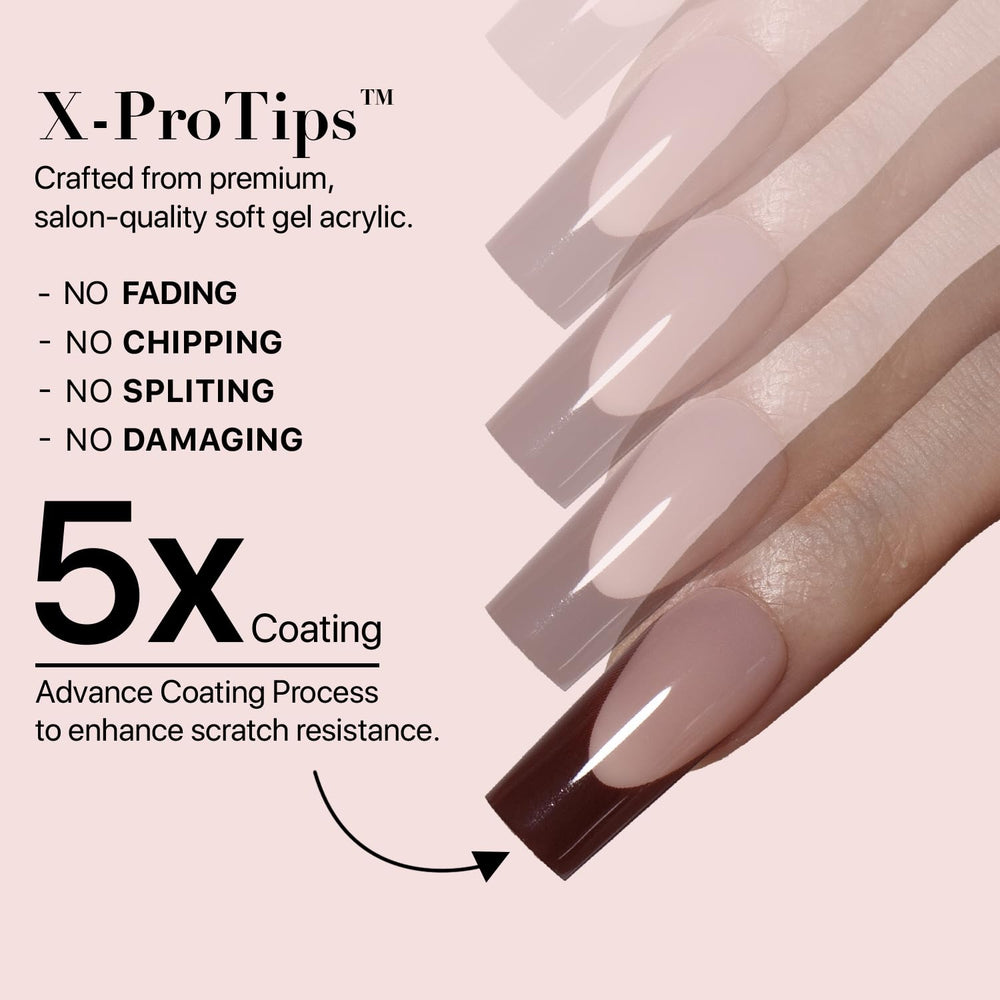 SXC Cosmetics nails reusable ABS material for salon-quality wear