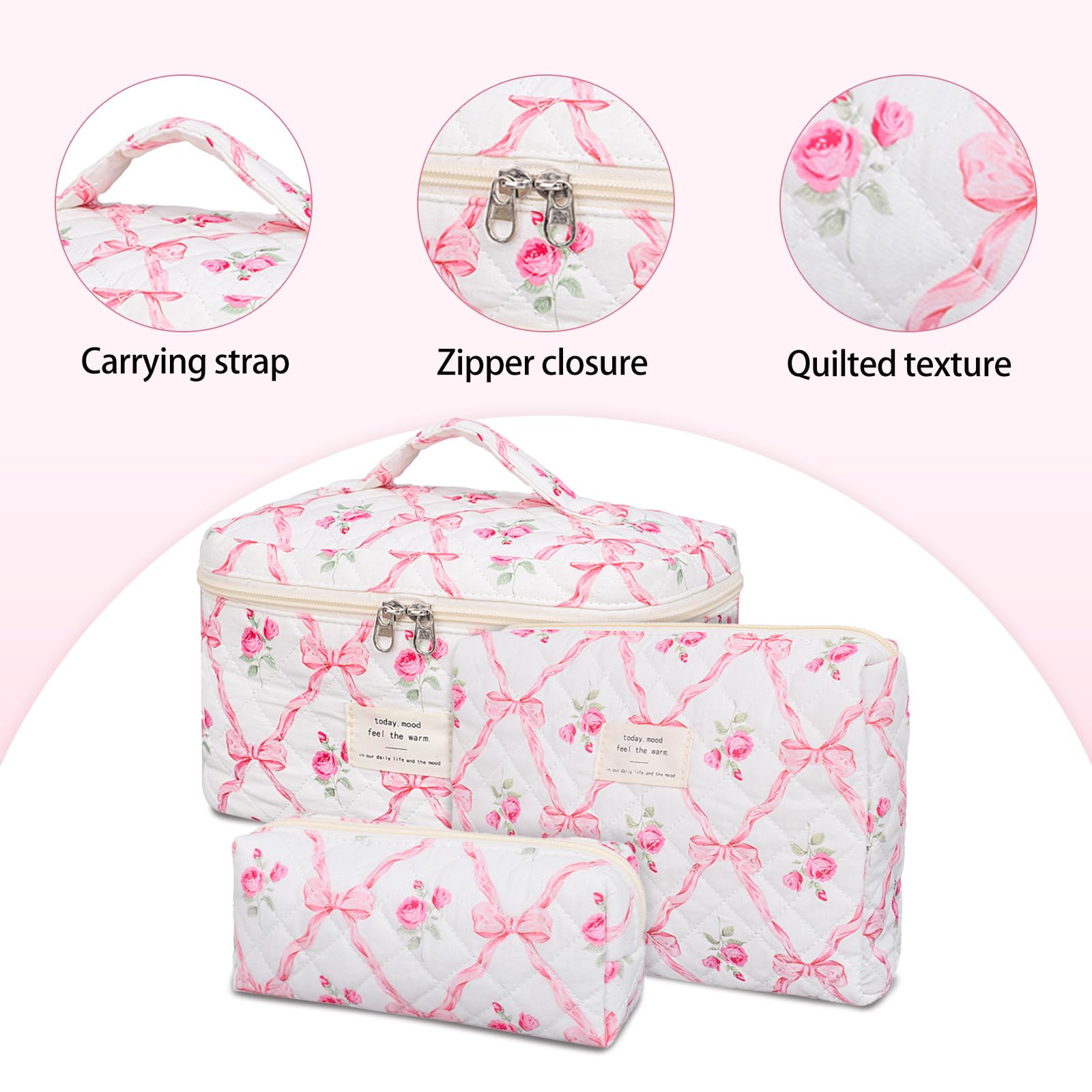 SXS LACONIC bow-floral coquette design adds stylish flair to daily kit