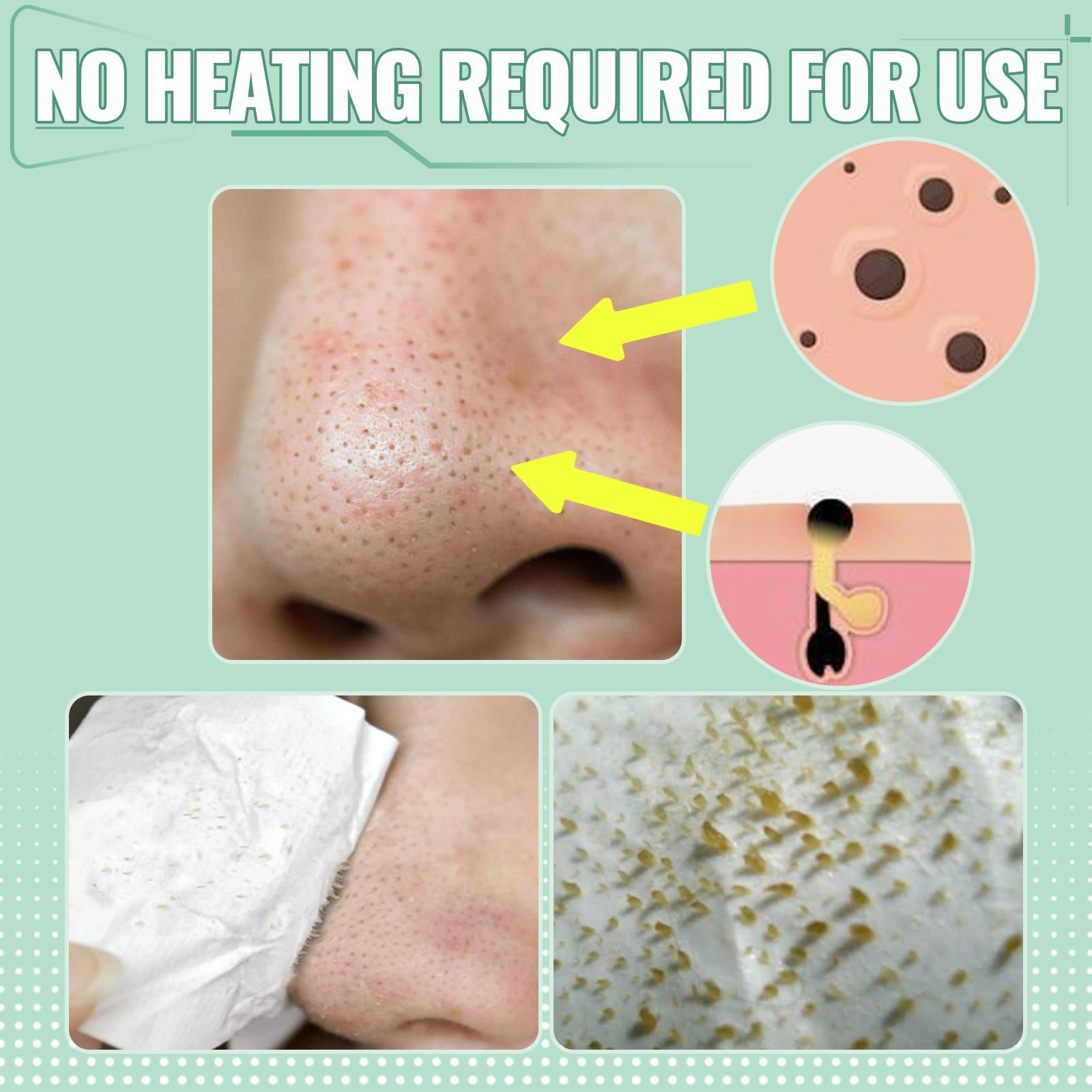 SYABO 2.0 peeling action reveals cleaner pores