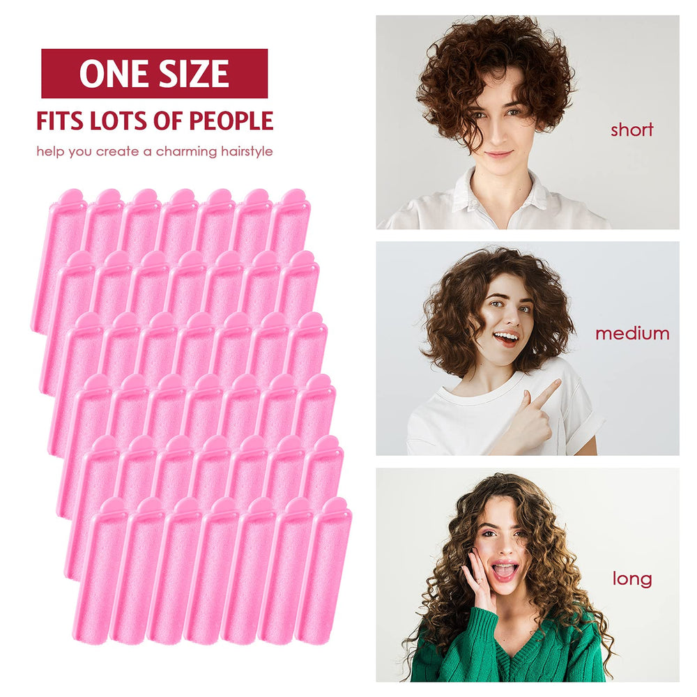 Syhood bundle of sponge hair rollers offering multiple options for varied curls and looks.
