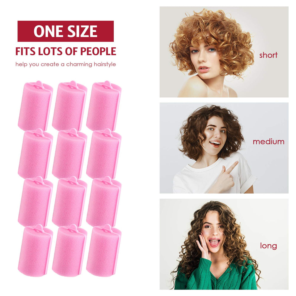 Syhood vacuum-packaged hair rollers stay clean and ready-to-use.