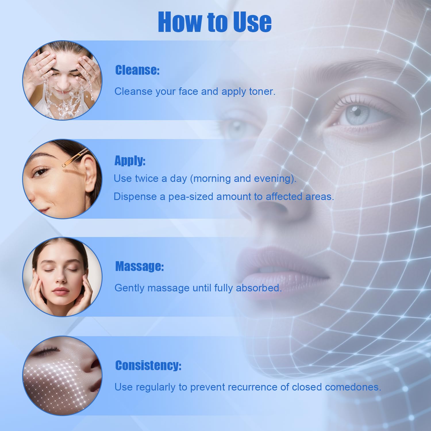Sylvirene Milia Remover Serum ingredients tea tree and aloe soothe skin.