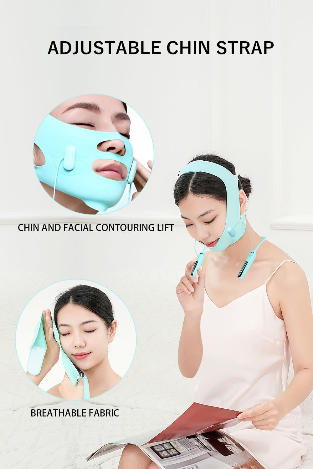 SZBB three-position wearing system offering full-face, mouth-exposed, or chin-focused training