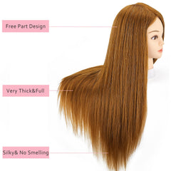 SZCY LLC 26-28 inch length enables versatile hairstyles
