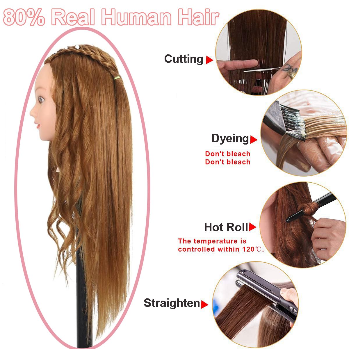 SZCY LLC light brown color 27 for natural look in salons