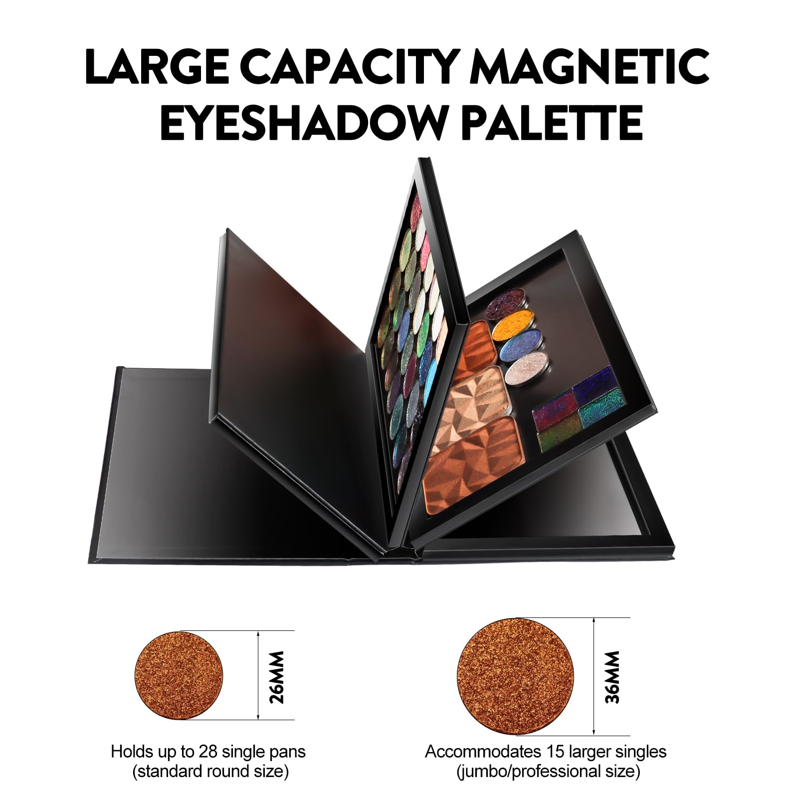 SZDYM four layer palette capacity highlights abundant space for many pans
