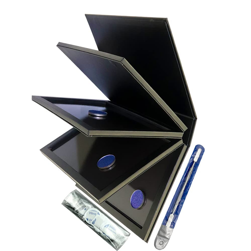 SZDYM strong 4 layer palette cover shows durable portable storage for makeup on the go