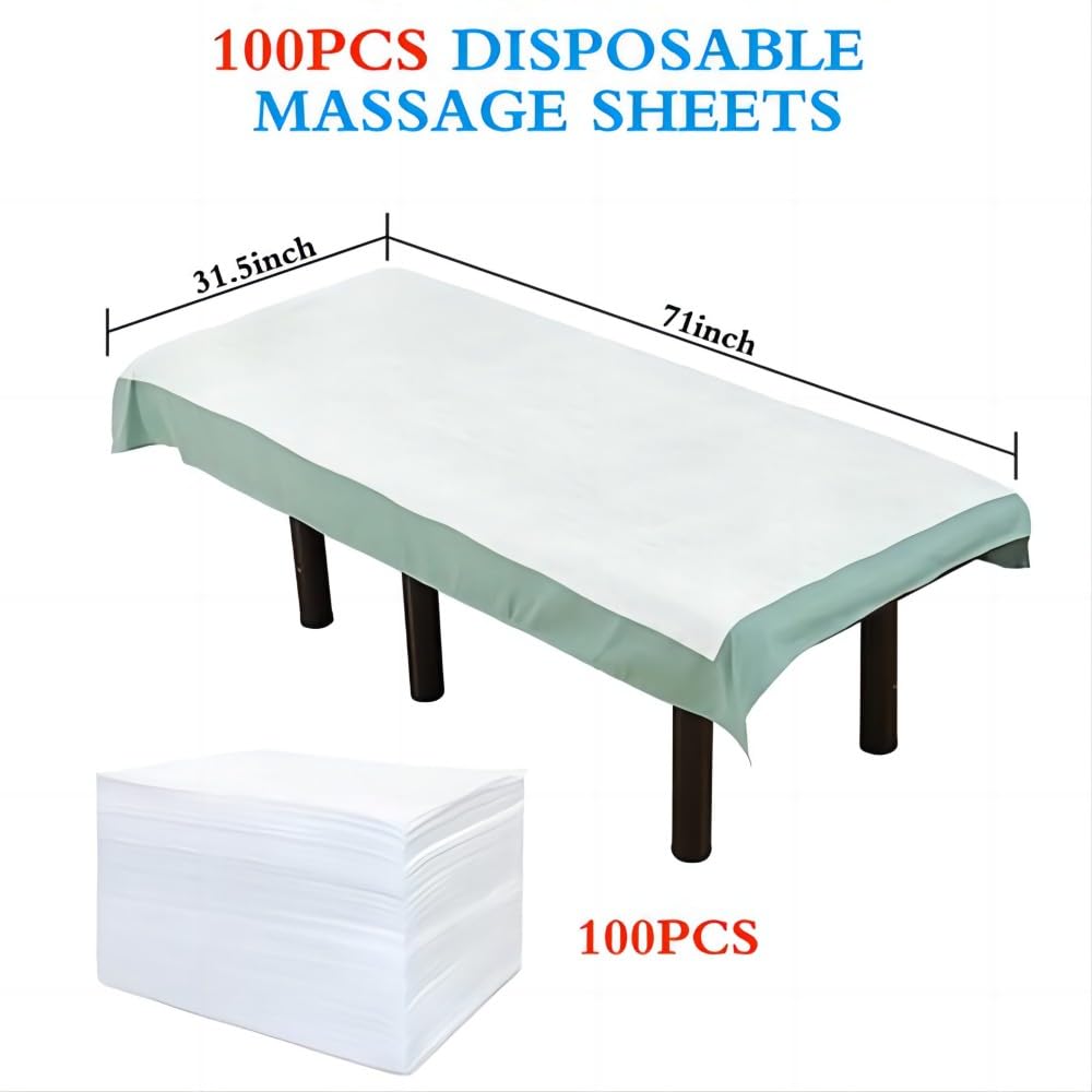 SZHZTEL one-time-use sheets ready for quick salon setup and travel use