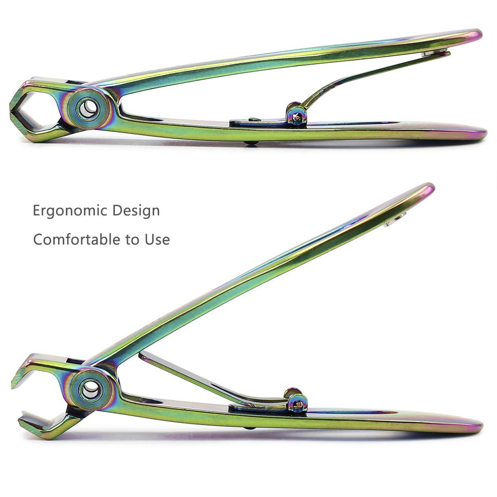 SZQHT Ergonomic non-slip handle provides comfortable grip during trimming.