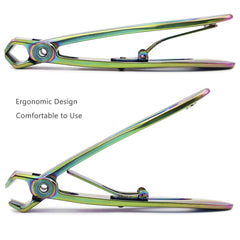 SZQHT Ergonomic non-slip handle provides comfortable grip during trimming.