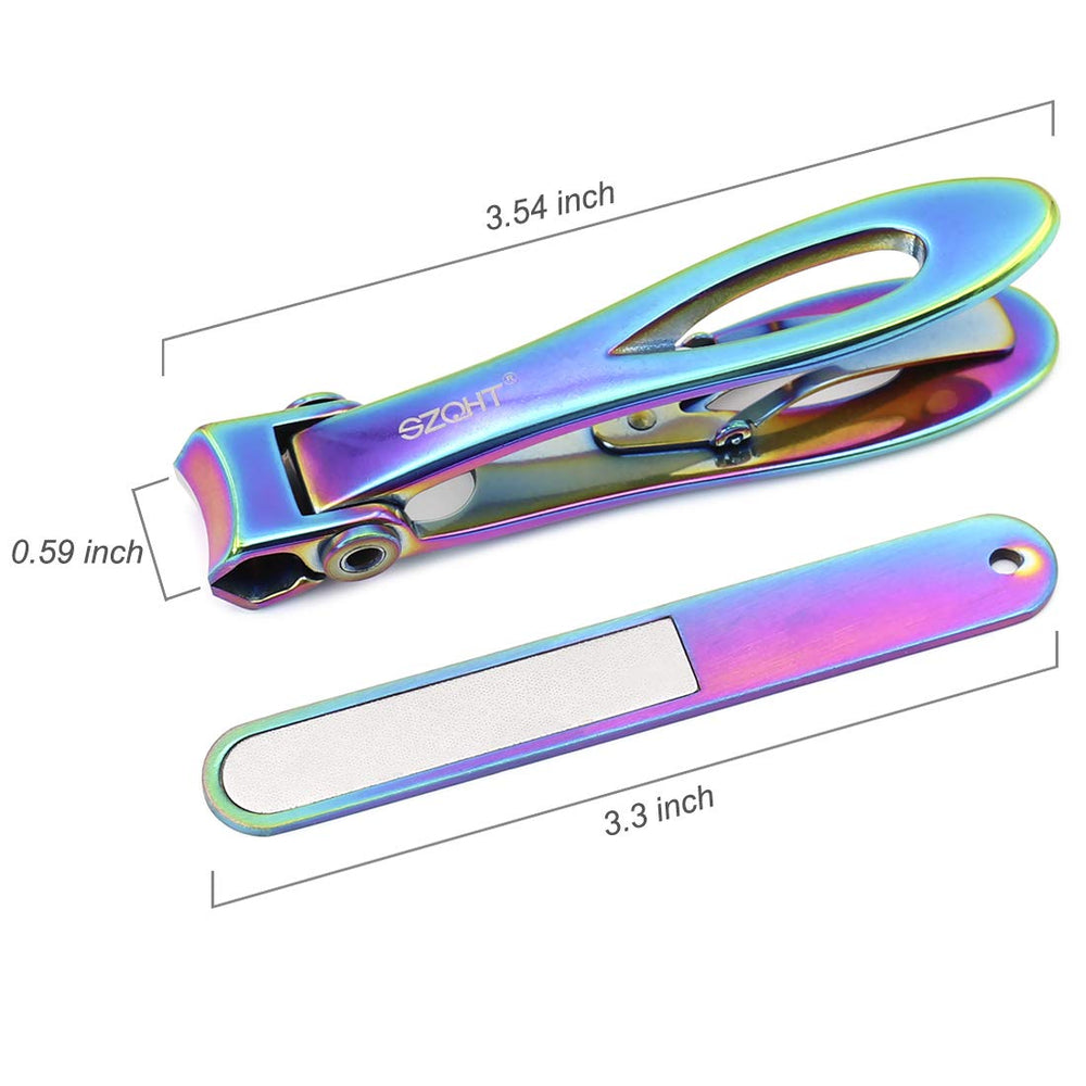 SZQHT Includes nail file for finishing and nail care.
