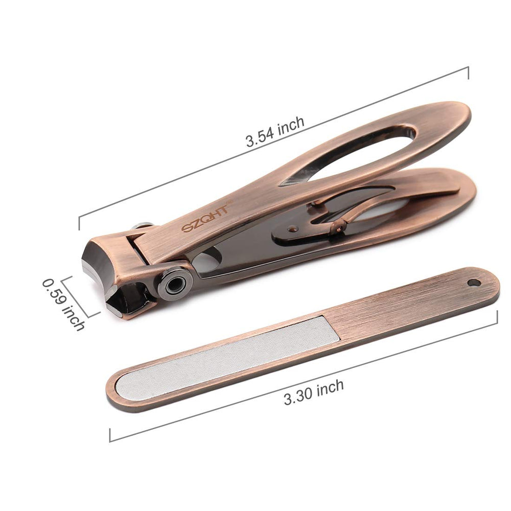 SZQHT nail clipper with file set for complete at-home nail care.