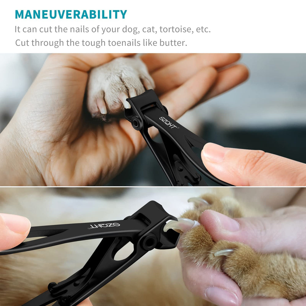 SZQHT nail clippers ergonomic handle design for comfortable use over time