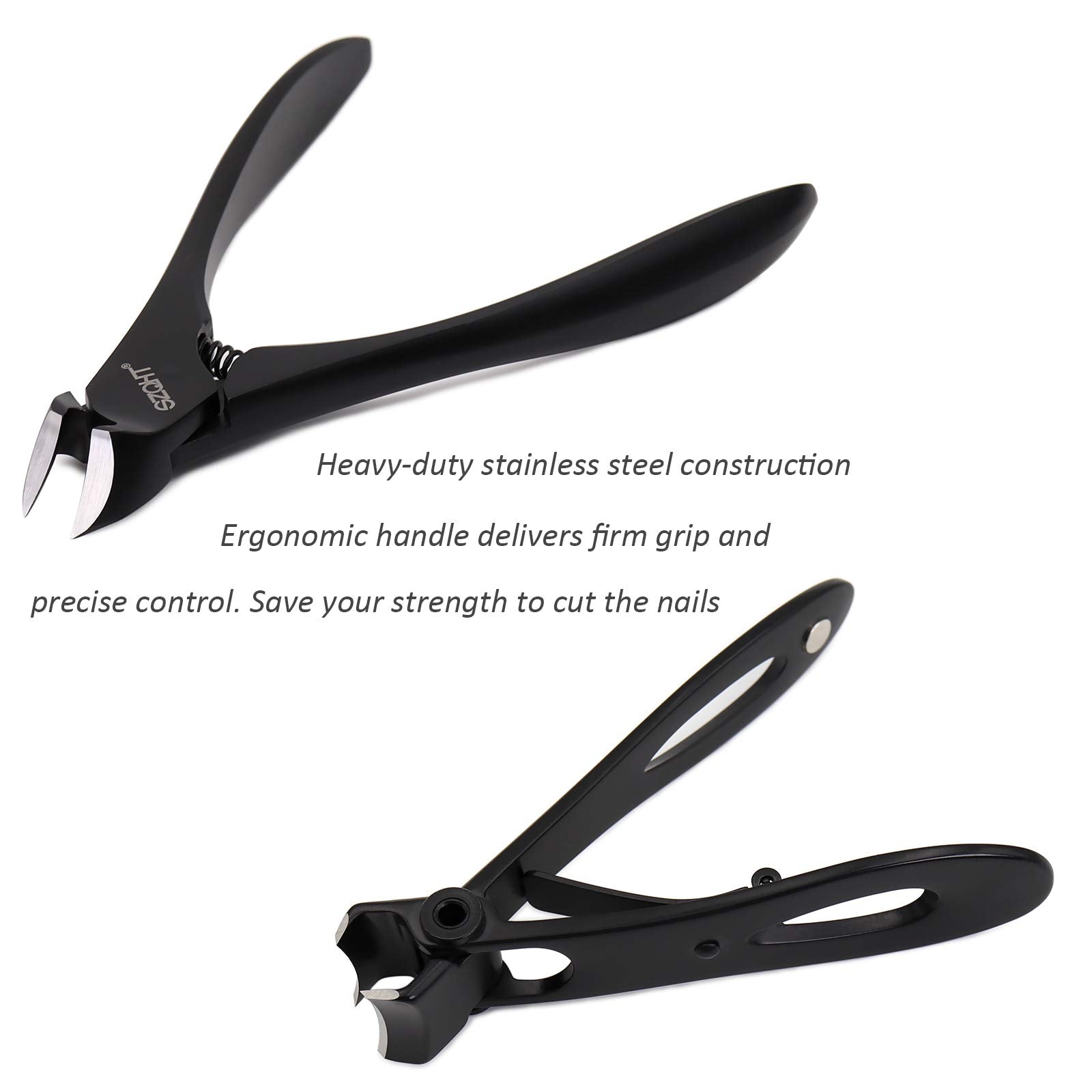SZQHT podiatrist toenail clippers set in professional pedicure setup