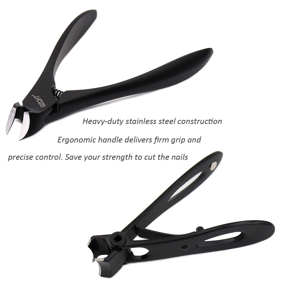 SZQHT podiatrist toenail clippers set in professional pedicure setup