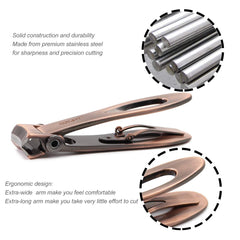 SZQHT stainless steel construction highlights durability for precise cuts on tough nails.