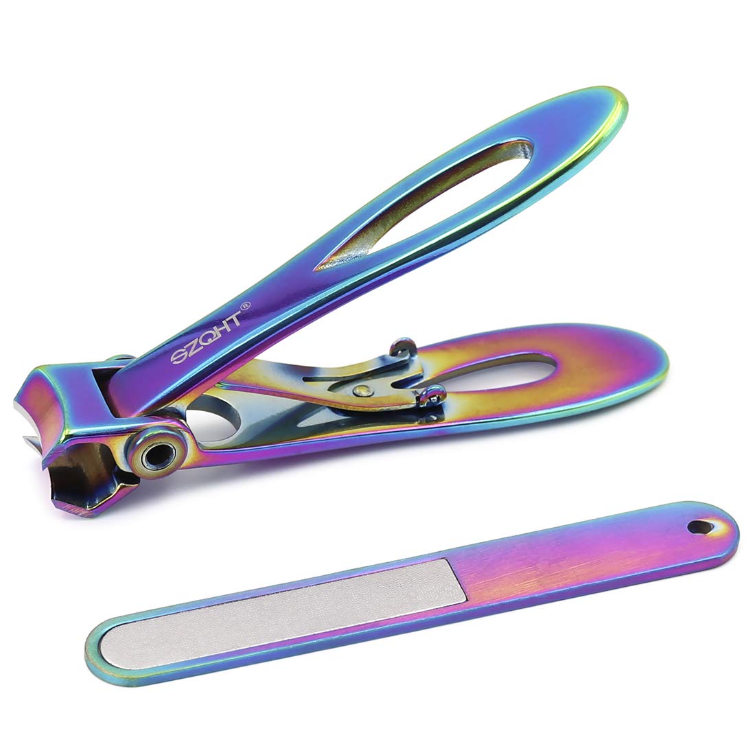 SZQHT Ultra Wide Jaw opening toenail clippers for thick nails delivering precise cuts.