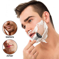T.Chilyn razor blades include double-layer lubrication strips for smoother, gentler shaving.