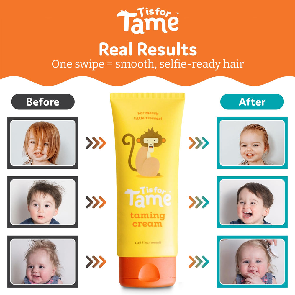 T is for Tame vanilla-scented cream offering a gentle, refreshing routine.