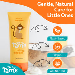 T is for Tame helps kids achieve sleek, frizz-free styles